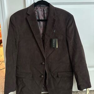 Lauren Ralph Lauren Men's Rich Brown Corduroy Blazer